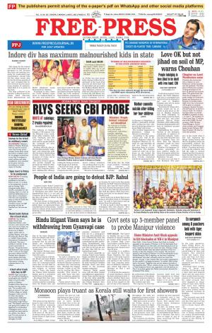 Free Press - Bhopal Epaper Edition