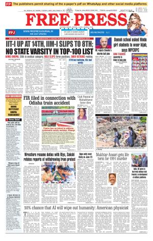 Free Press - Bhopal Epaper Edition