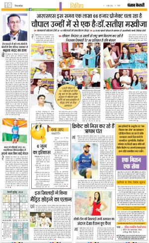 06-06-2023 PUNJAB KESARI Youth Today