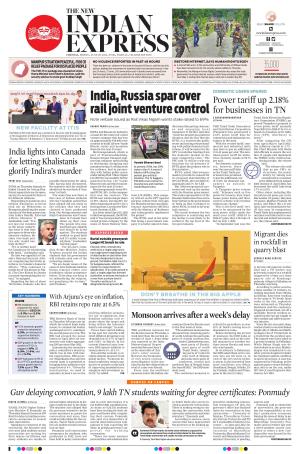 The New Indian Express-Vellore