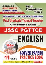 2023-24 JSSC PGTTCE English Solved Papers & Practice Book 