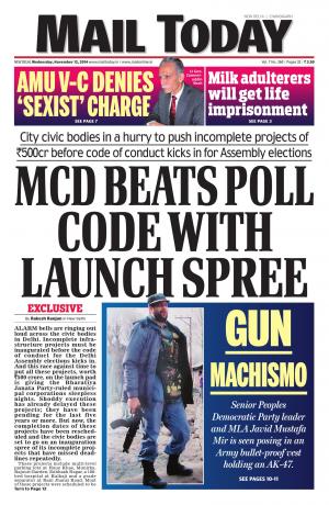 Mail Today, November 12, 2014