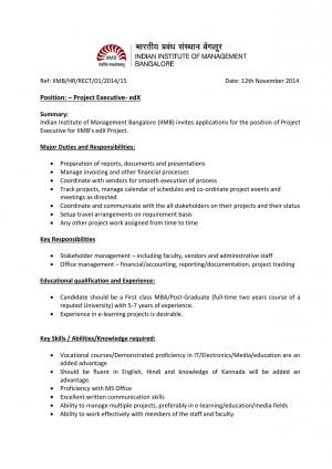 IIMB HR RECT Project Executive edx 2014-15