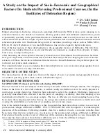 Indian Journal of Marketing