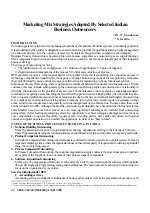 Indian Journal of Marketing