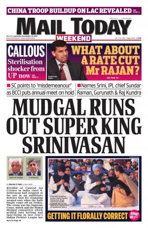 Mail Today, November 15, 2014