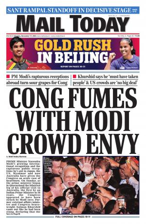 Mail Today, November 17, 2014