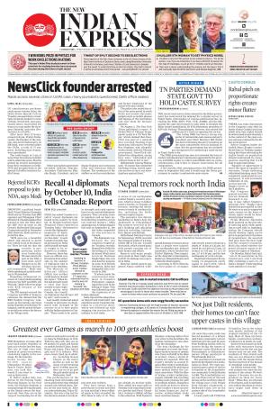 The New Indian Express-Coimbatore