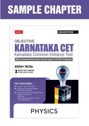 MTG Objective Karnataka CET Physics Free Sample Chapter