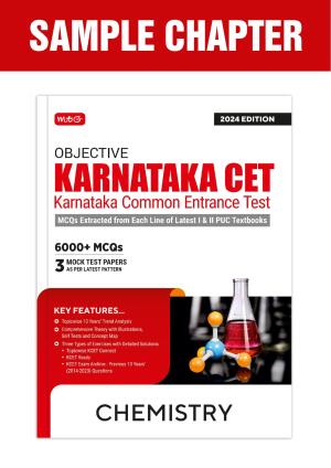 MTG Objective Karnataka CET Chemistry Free Sample Chapter