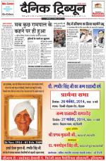 Dainik Tribune (Rohtak Edition)