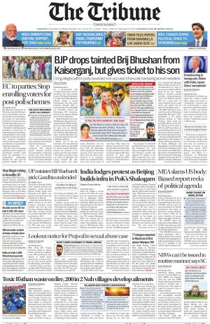 Tribune India Himachal Edition, Fri, 3 May 24