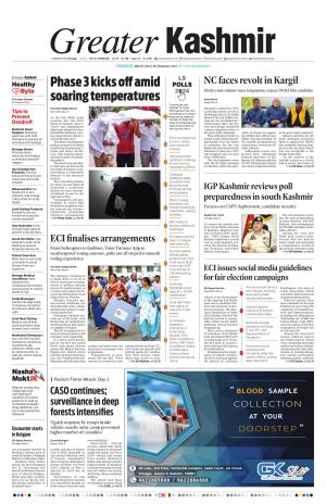 Greater Kashmir Greater Kashmir, Tue, 7 May 24