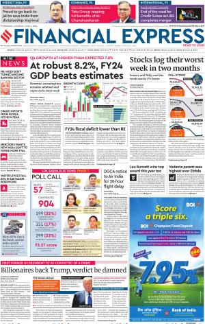 Financial Express Hyderabad, Sat, 1 Jun 24