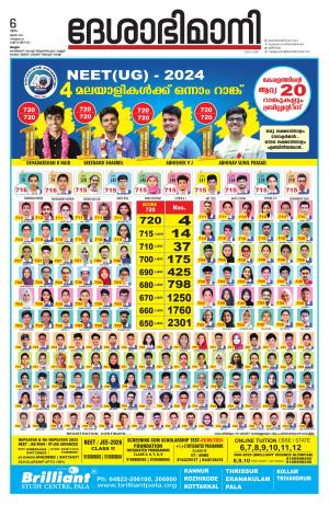 Malappuram,6th June 2024