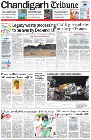 Tribune India Chandigarh Tribune, Sat, 8 Jun 24