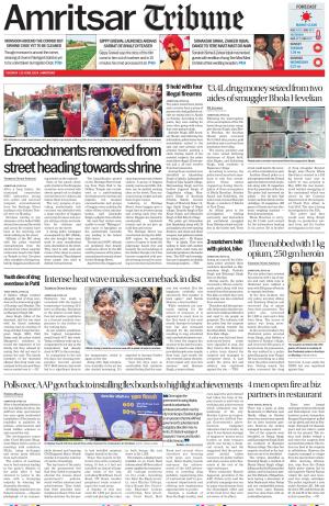 Tribune India Amritsar Tribune, Tue, 25 Jun 24