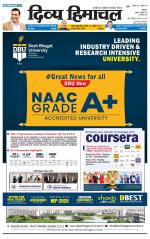 Divya Himachal Dharamsala+Mera Bilaspur +Aastha