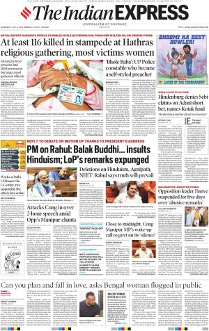 Indian Express Mumbai, Wed, 3 Jul 24