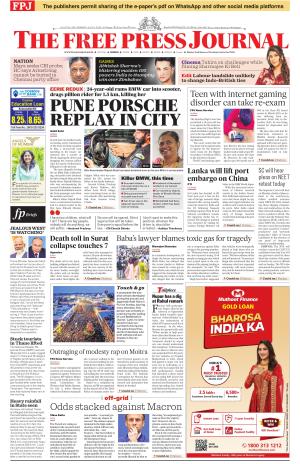 Free Press Journal Free Press - Mumbai Epaper, Mon, 8 Jul 24