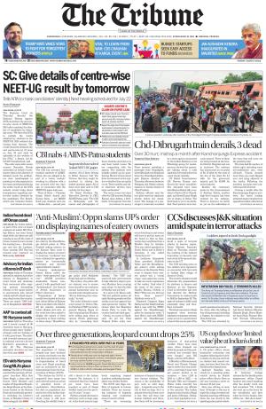 Tribune India Himachal Edition, Fri, 19 Jul 24