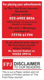 Free Press - Mumbai Epaper