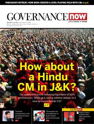 Governancenow Volume 5 issue 22