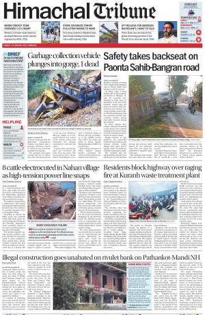 Tribune India Himachal Tribune, Sun, 19 Jan 25