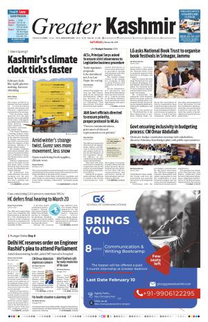 GREATER KASHMIR JAMMU