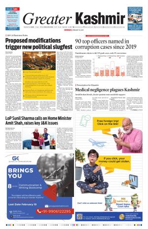 GREATER KASHMIR JAMMU