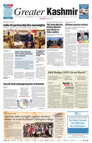 GREATER KASHMIR JAMMU