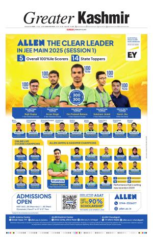 GREATER KASHMIR JAMMU