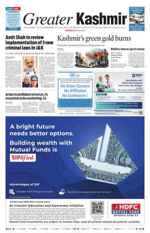 GREATER KASHMIR JAMMU