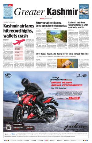 GREATER KASHMIR JAMMU