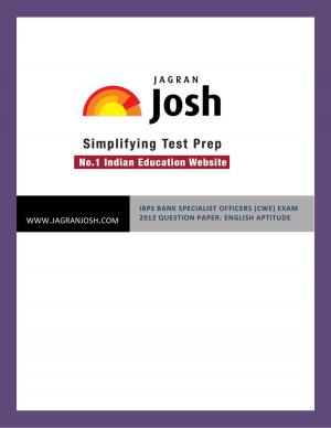IBPS Specialist Officers Exam 2012: Question Paper-English Language