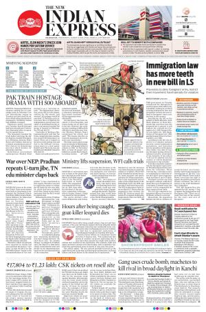 The New Indian Express-Dharmapuri