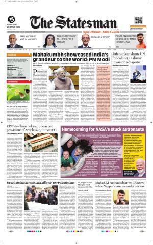  Bhubaneswar -The Statesman