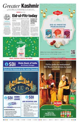 GREATER KASHMIR JAMMU EDITION