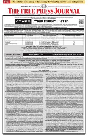 Free Press - Mumbai Epaper