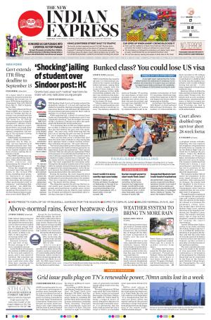The New Indian Express-Madurai