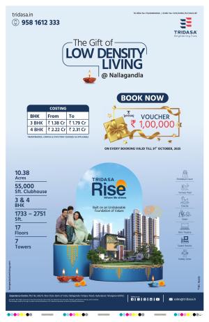 Real Estate Guru Epaper | Hyderabad Real Estate Magazine 18th Oct 2025