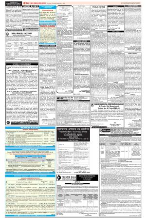Public Notices Archive e-newspaper in English by Free Press Journal