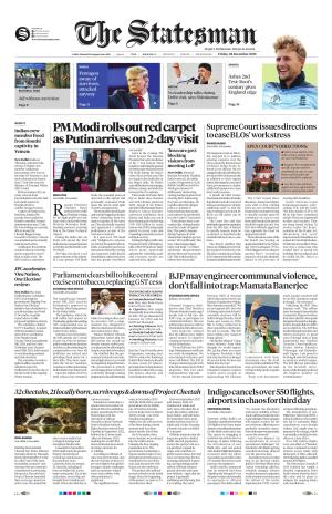 Kolkata - The Statesman