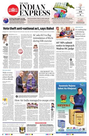 The New Indian Express-Vishakapatnam