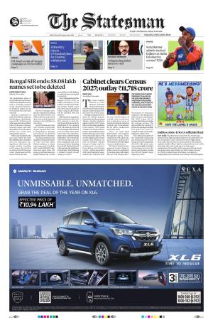 Kolkata - The Statesman