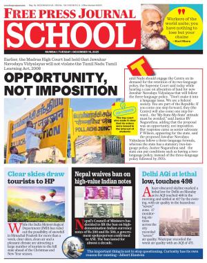 Free Press School - Mumbai Edition