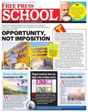 Free Press School - Indore Edition