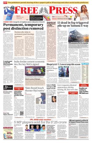 Free Press - Bhopal Epaper Edition