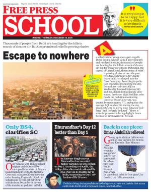 Free Press School - Indore Edition