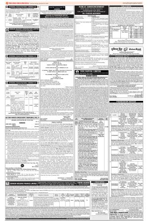 Public Notices Archive